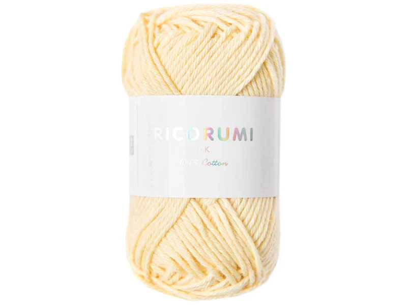 Pelote Ricorumi coton DK - Vanille (05)