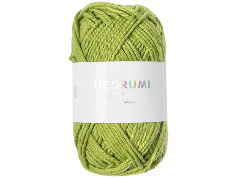 Pelote Ricorumi coton DK - Pistache (47)