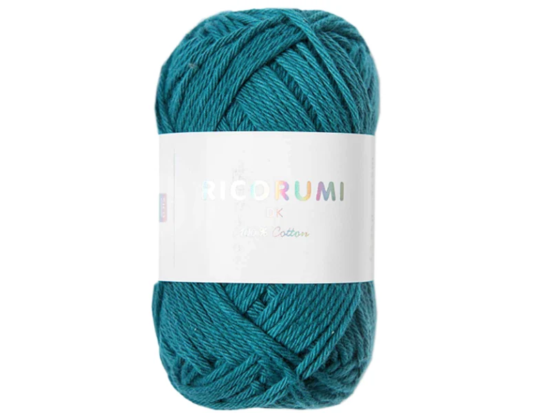 Pelote Ricorumi coton DK - Pétrole (40)