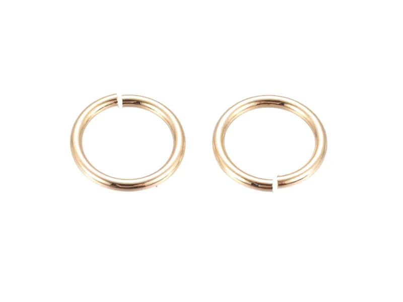 15 anneaux 7 mm - doré à l'or fin 18k