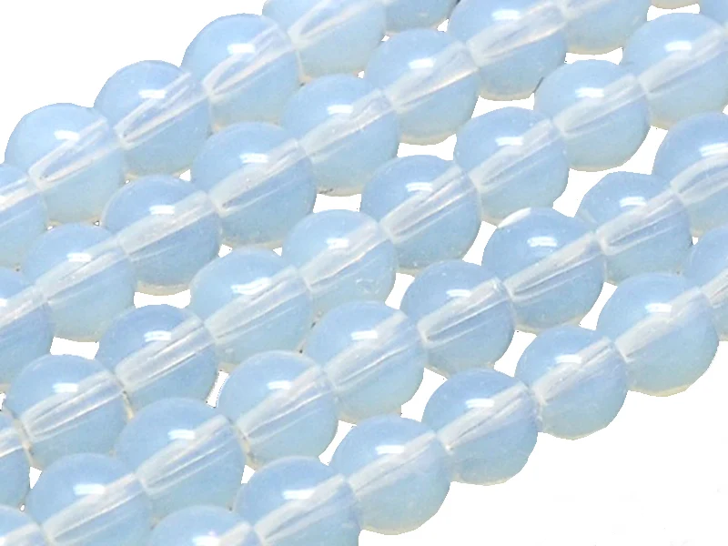 Lot de 15 perles rondes 6 mm - Opalite