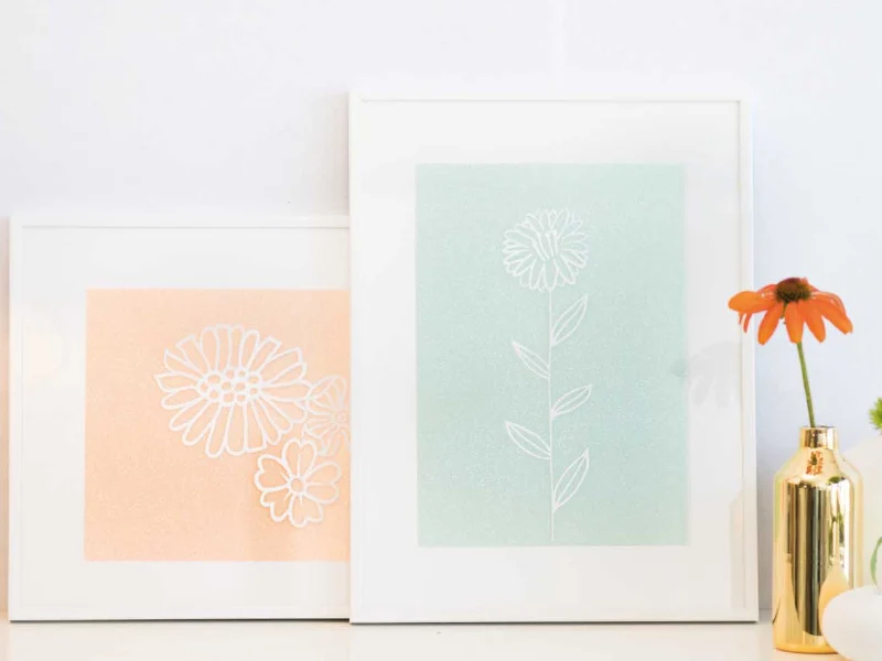 Marqueur craie pour dessiner sur les vitres et les ardoises - blanc