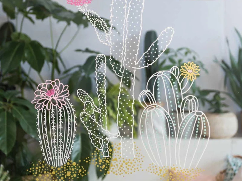 Marqueur craie pour dessiner sur les vitres et les ardoises - blanc