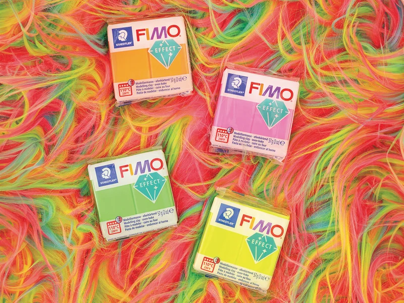 Pâte Fimo Effect Néon 57gr Fushia 201
