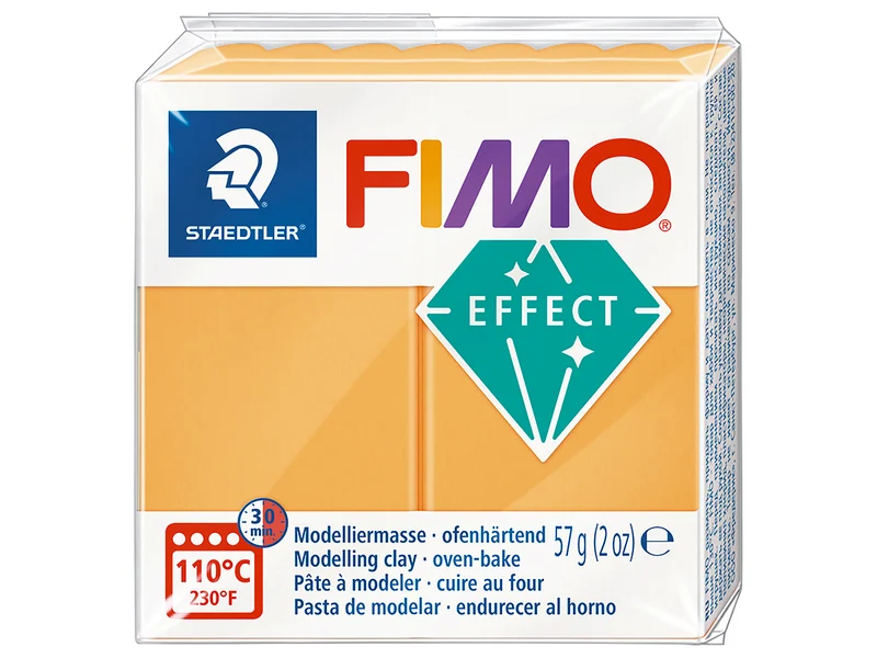 Pâte Fimo Effect Néon 57gr Orange 401