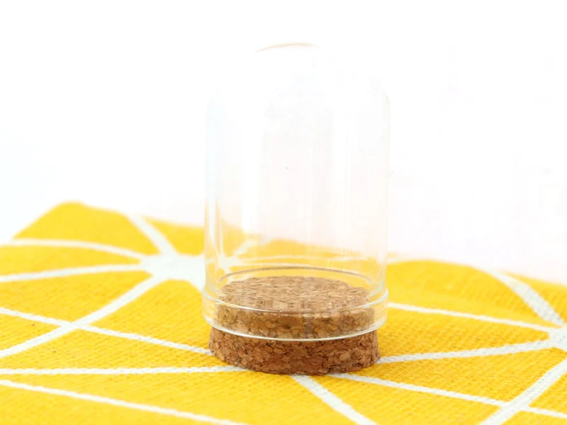 Fiole en verre ronde 4 cm