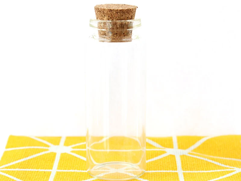 Fiole en verre 7 cm