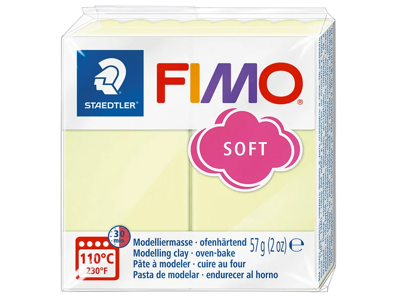 Pâte Fimo SOFT Vanille 105