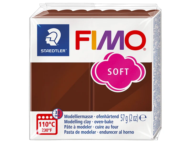 Pâte Fimo Soft Chocolat 75