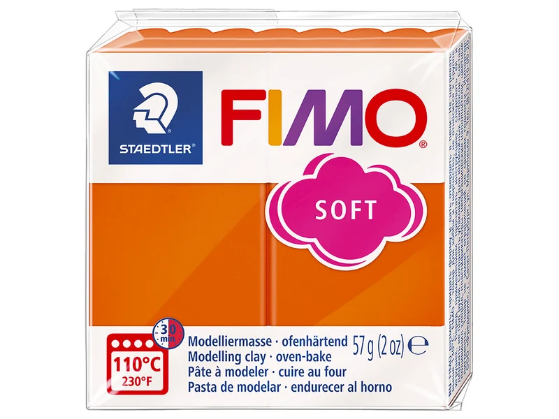 Pâte Fimo Soft Cognac 76