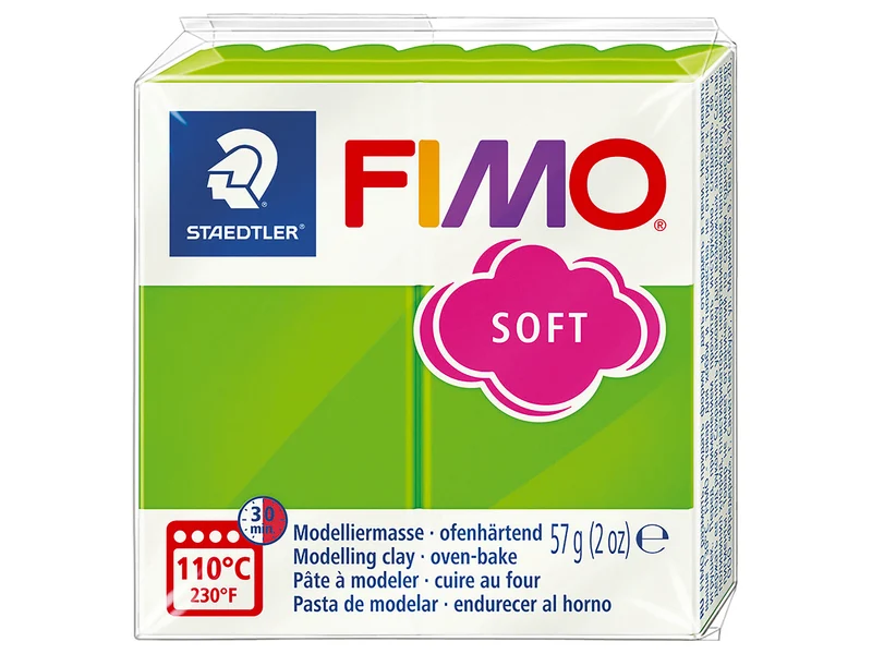Pâte Fimo Soft Vert Pomme 50