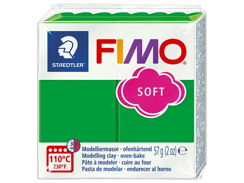 Pâte Fimo Soft Vert Tropique 53