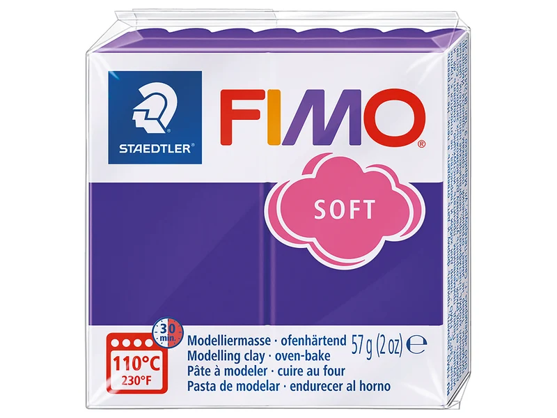 Pâte Fimo Soft Prune 63