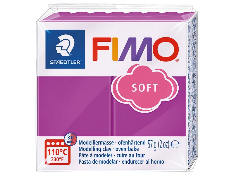 Pâte Fimo Soft Violet 61