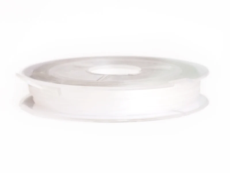 10 m de fil élastique transparent pour création de bijoux - 0,8 mm
