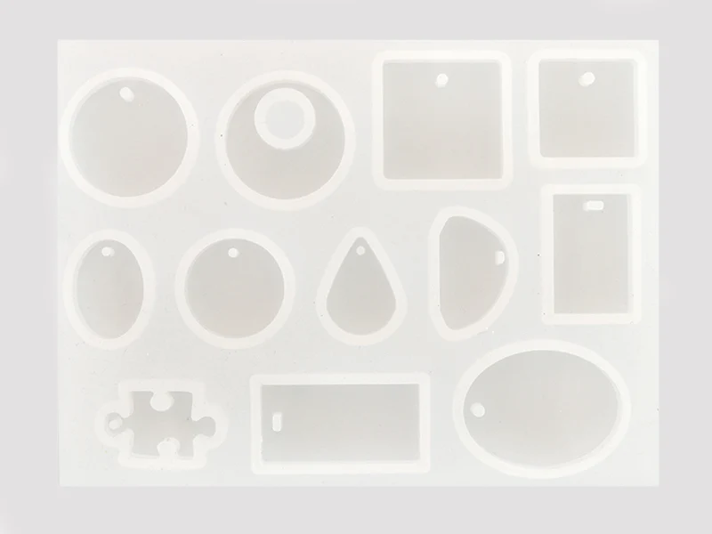 Planche de 12 moules en silicone
