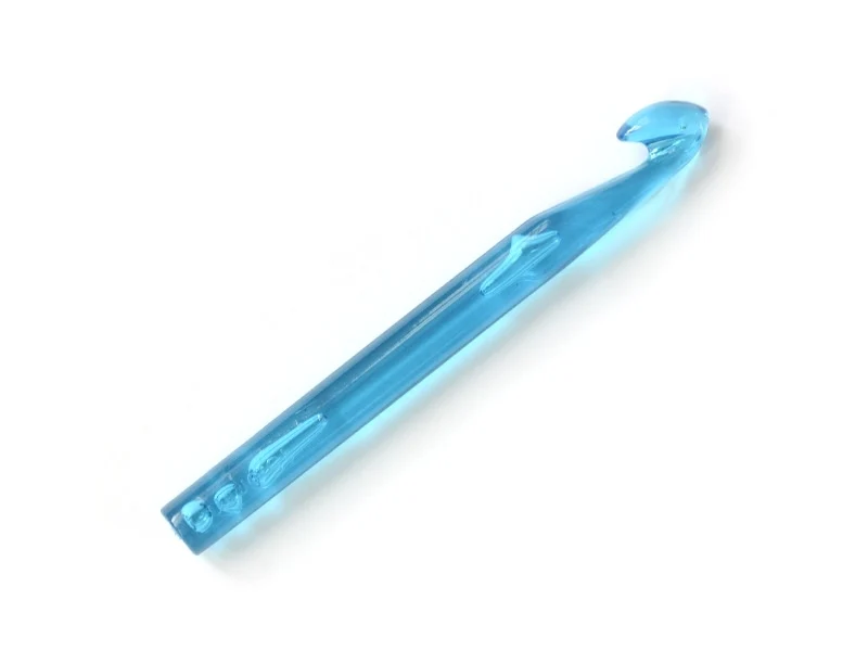 Crochet fluo 15 mm - Plastique