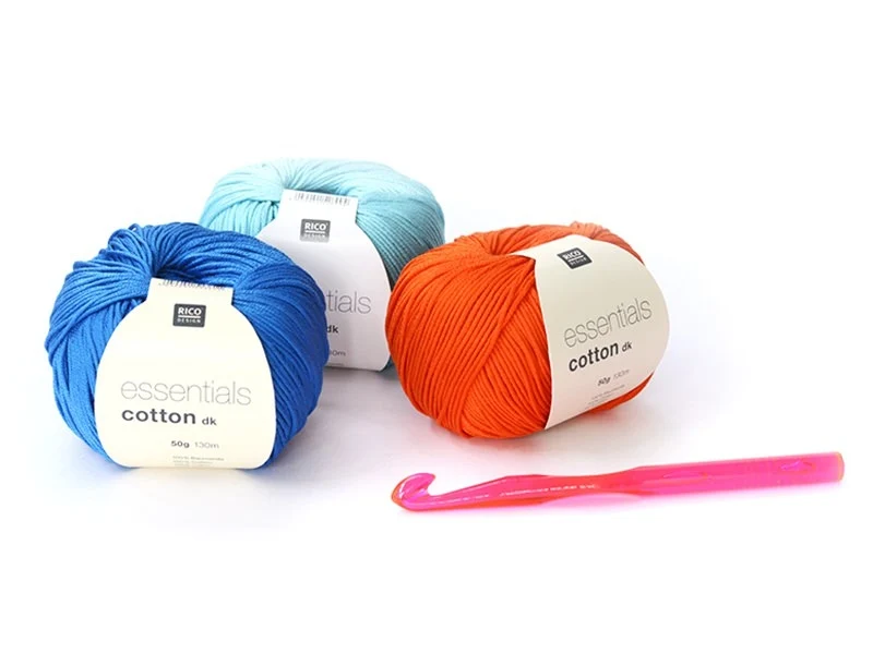 Crochet fluo 10 mm - Plastique