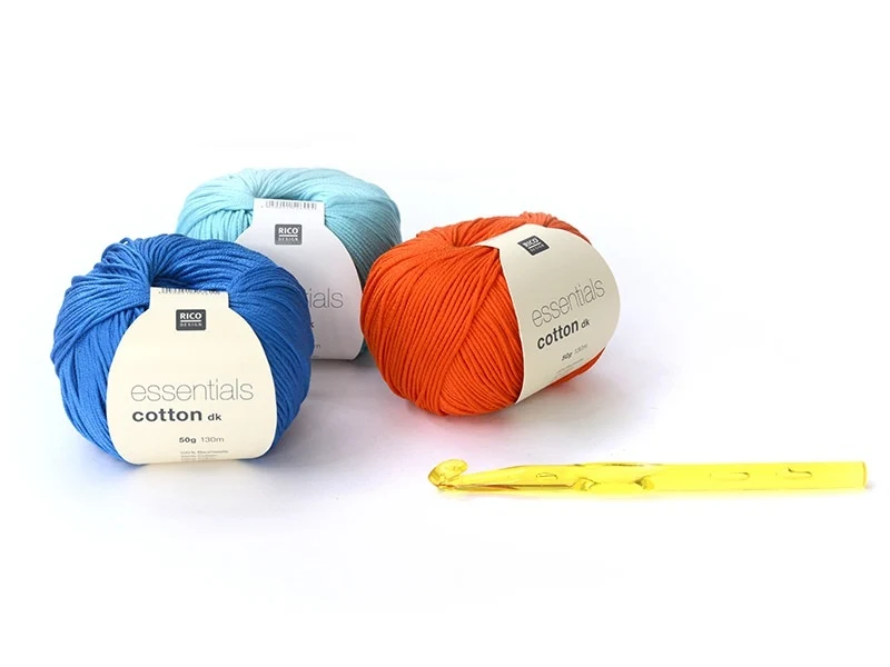 Crochet fluo 9 mm - Plastique