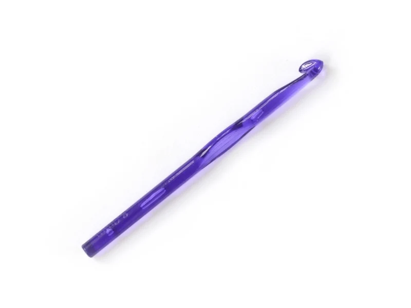 Crochet fluo 8 mm - Plastique