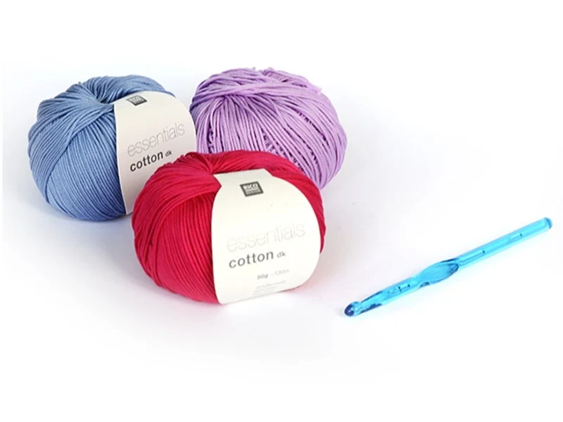 Crochet fluo 7 mm - Plastique