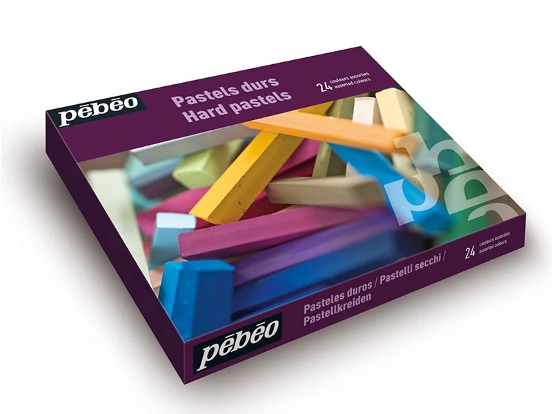 Coffret de 24 pastels durs