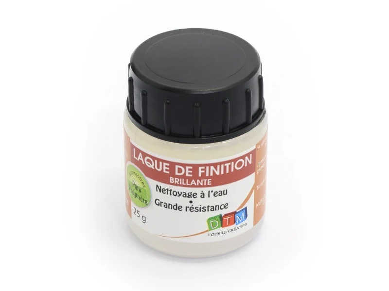 Laque de finition BRILLANTE pour pâte polymère - 25g