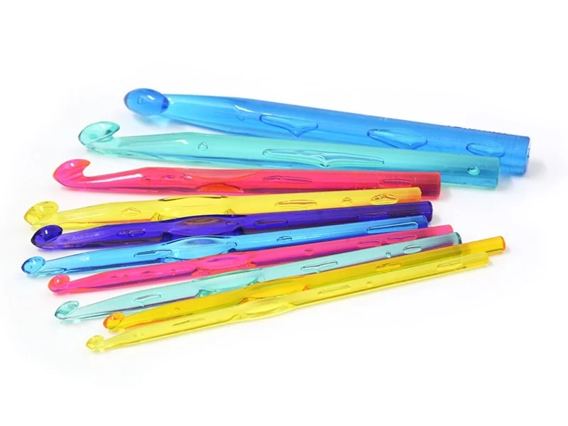 10 Crochets 5.00 à 15.00mm - Plastique