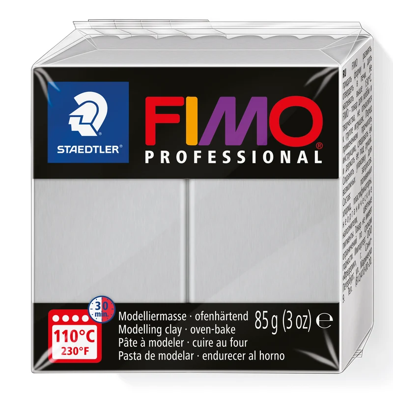 Pâte Fimo Pro gris 80
