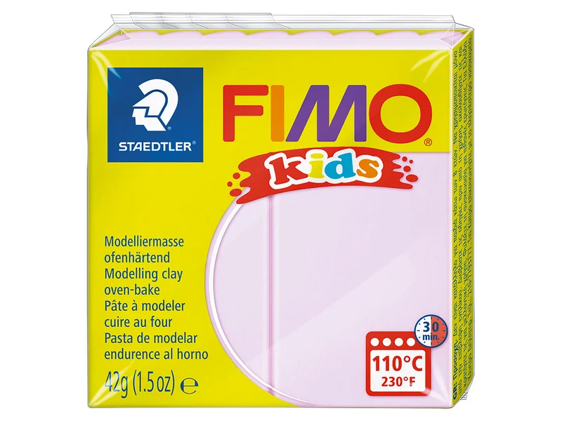 Pâte Fimo rose pâle 25 Kids